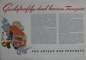Preview: Volkswagen T1 Transporter Modelprogram 1953 Carbrochure-Map with 2 brochures (6693)